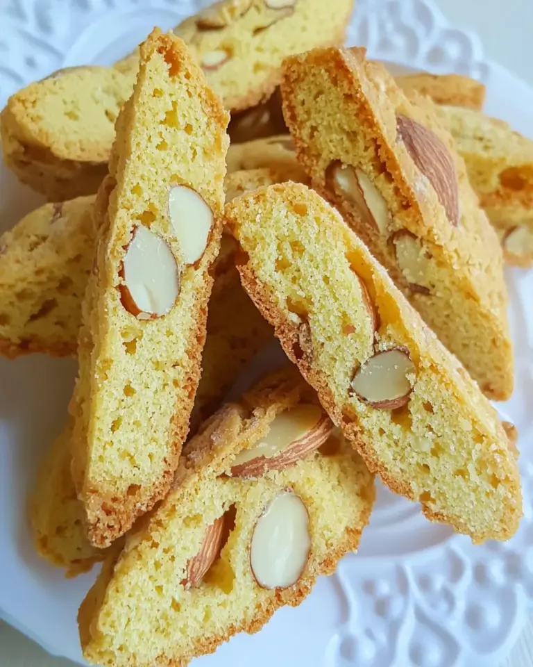 Homemade Cantucci (Italian Almond Cookies) photo