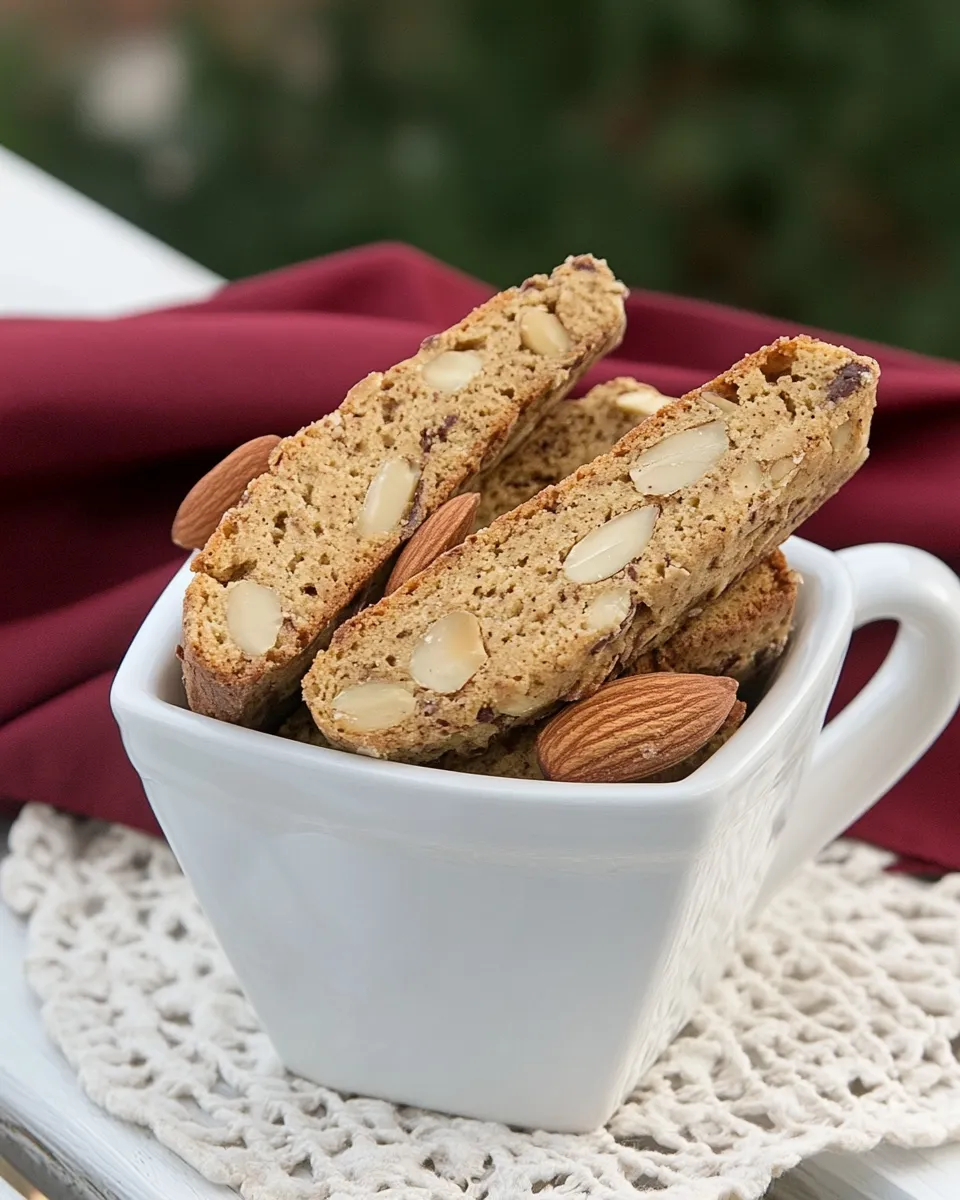 Easy Cantuccini AKA Almond Biscotti recipe photo