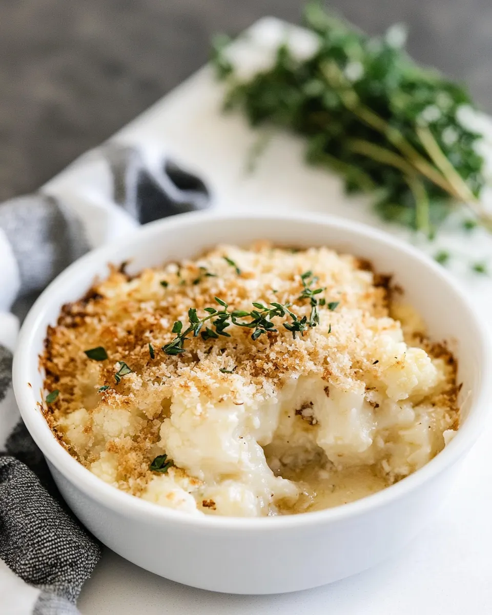 Easy Cauliflower Au Gratin Recipe picture