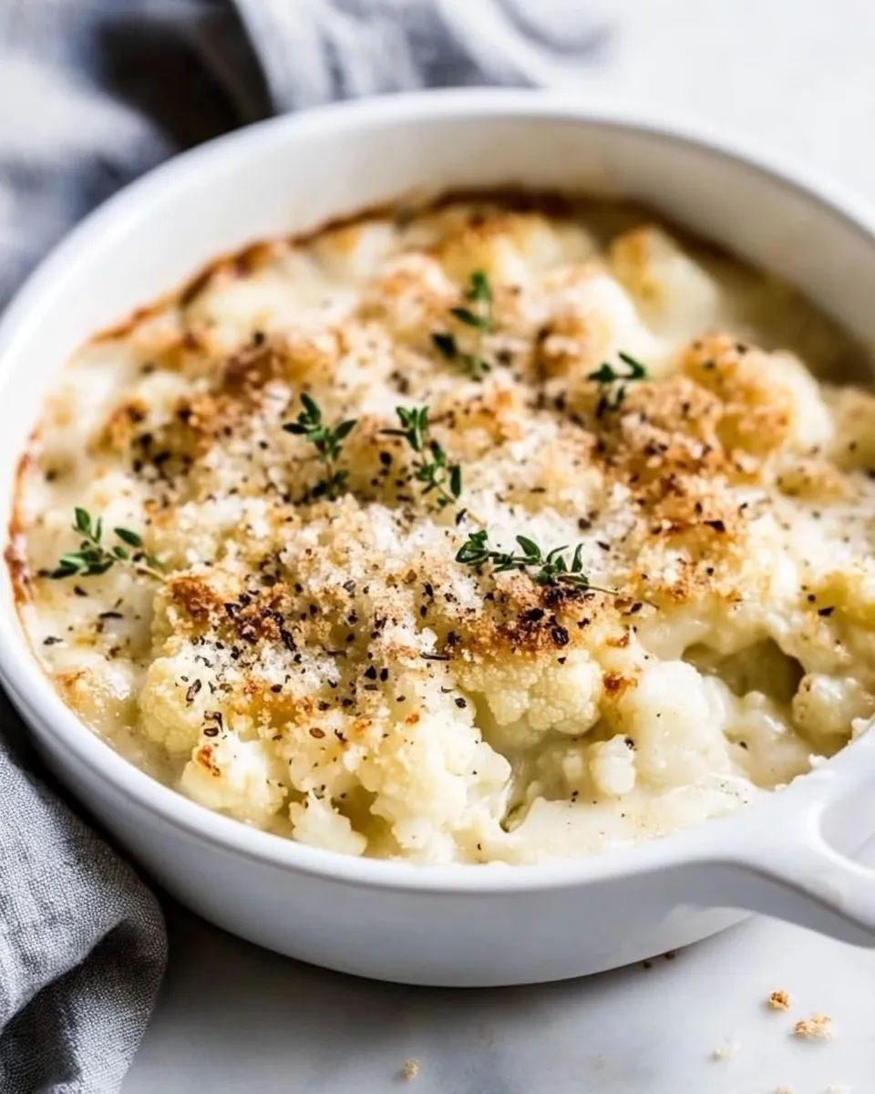 Delicious Cauliflower Au Gratin Recipe shot