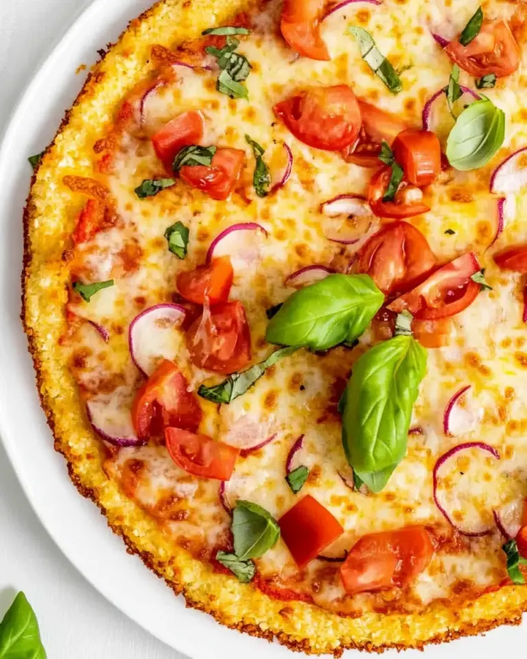 Homemade Cauliflower Crust Pizza photo