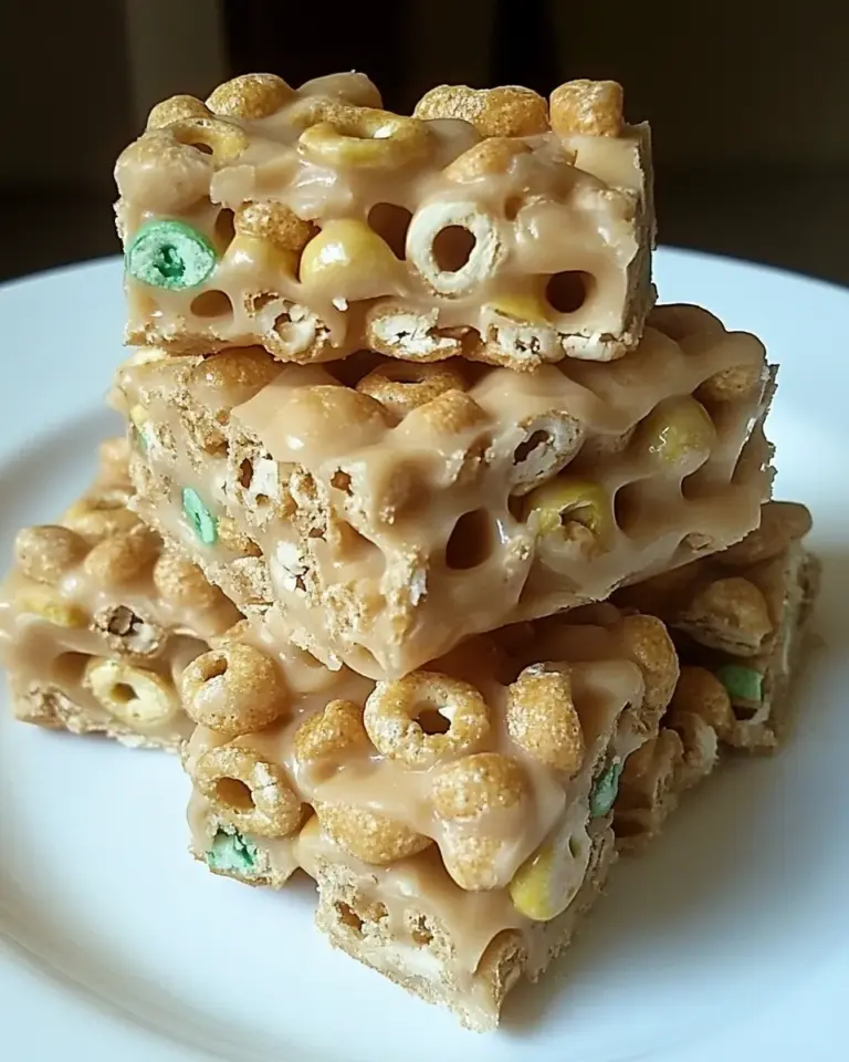 Homemade Cheerios Cereal Bars photo