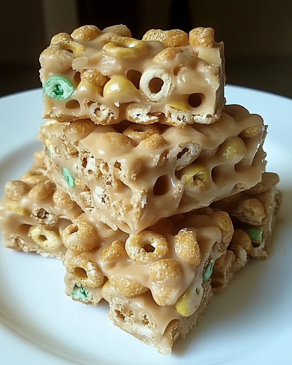 Homemade Cheerios Cereal Bars photo