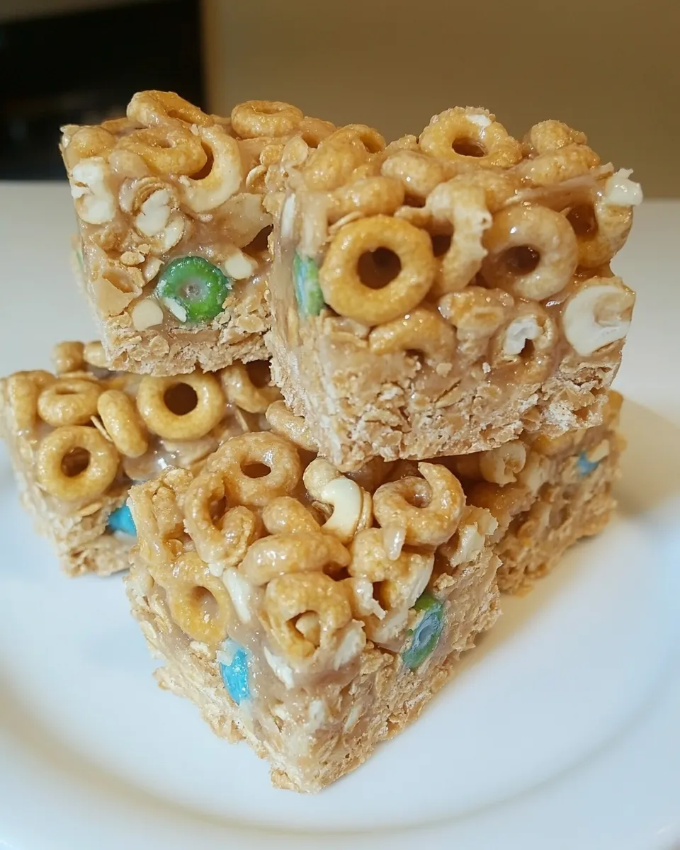 Easy Cheerios Cereal Bars picture