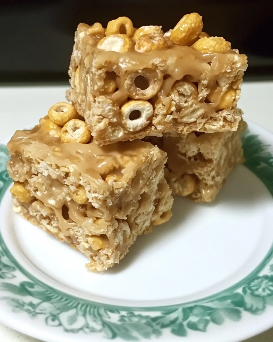 Delicious Cheerios Cereal Bars shot