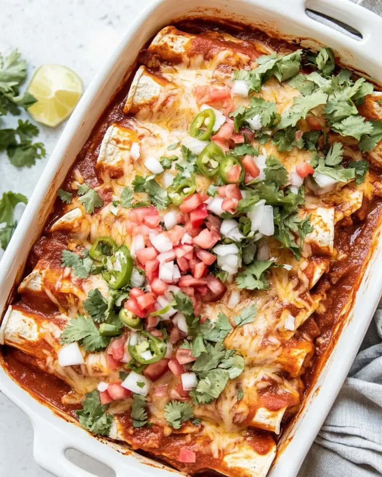 Homemade Cheese Enchiladas photo