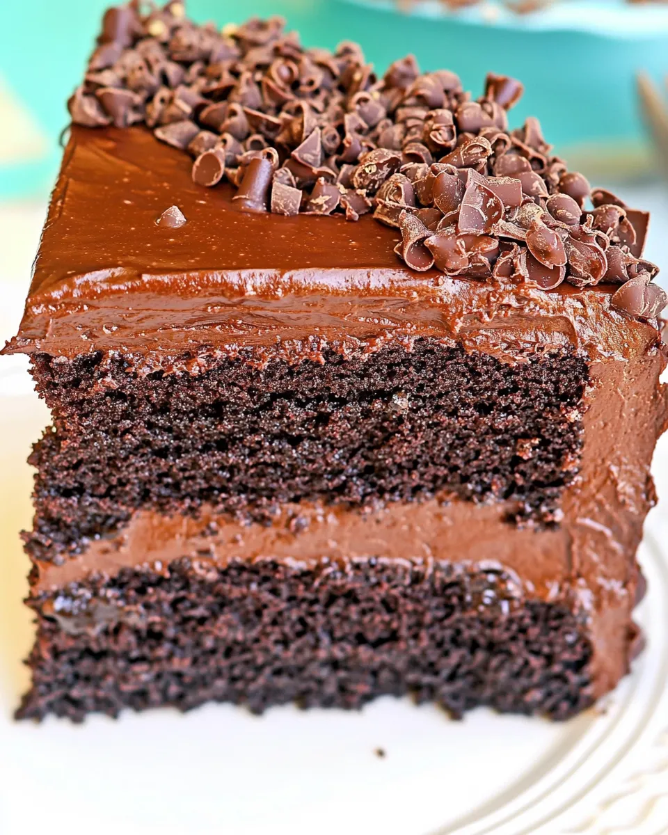 Homemade Cheesecake Factory Chocolate Blackout Cake Recipe photo