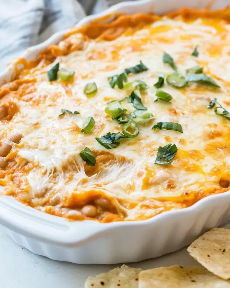Homemade Cheesy Bean Dip photo