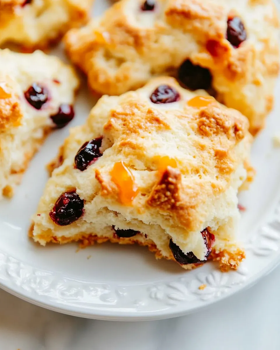 Delicious Cherry Scones photo