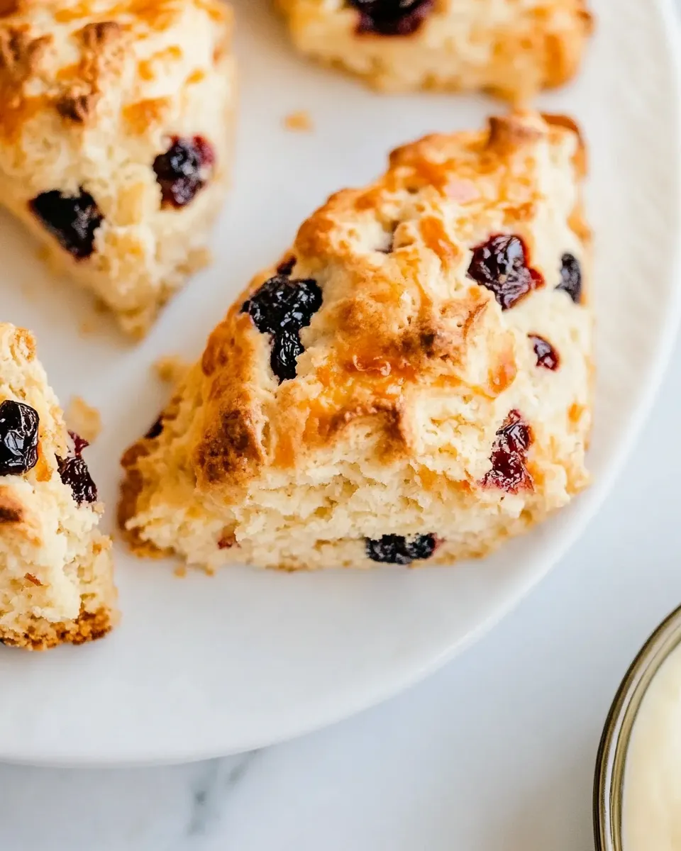 Classic Cherry Scones recipe photo
