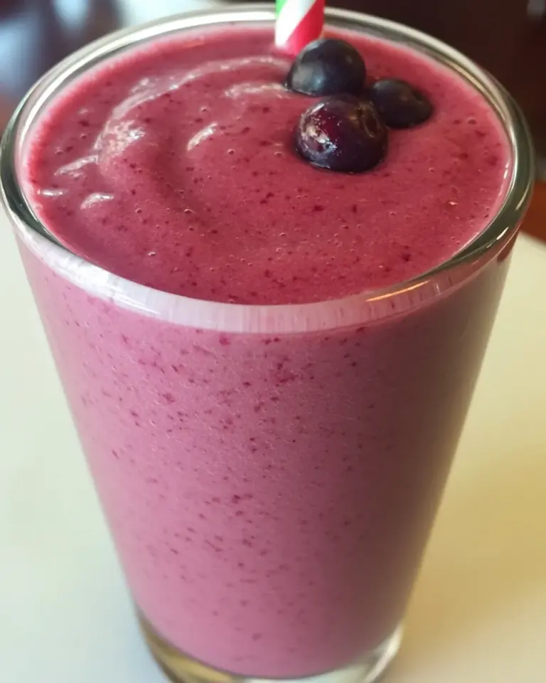 Homemade Cherry Spinach Smoothie photo