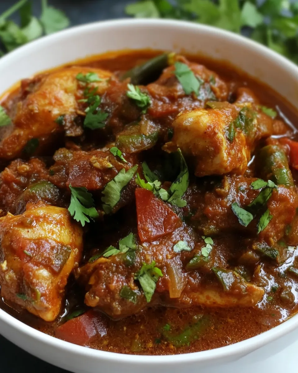Classic Chettinad Chicken Curry image