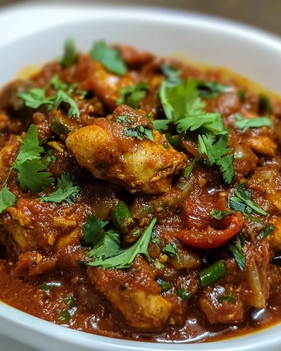 Easy Chettinad Chicken Curry picture