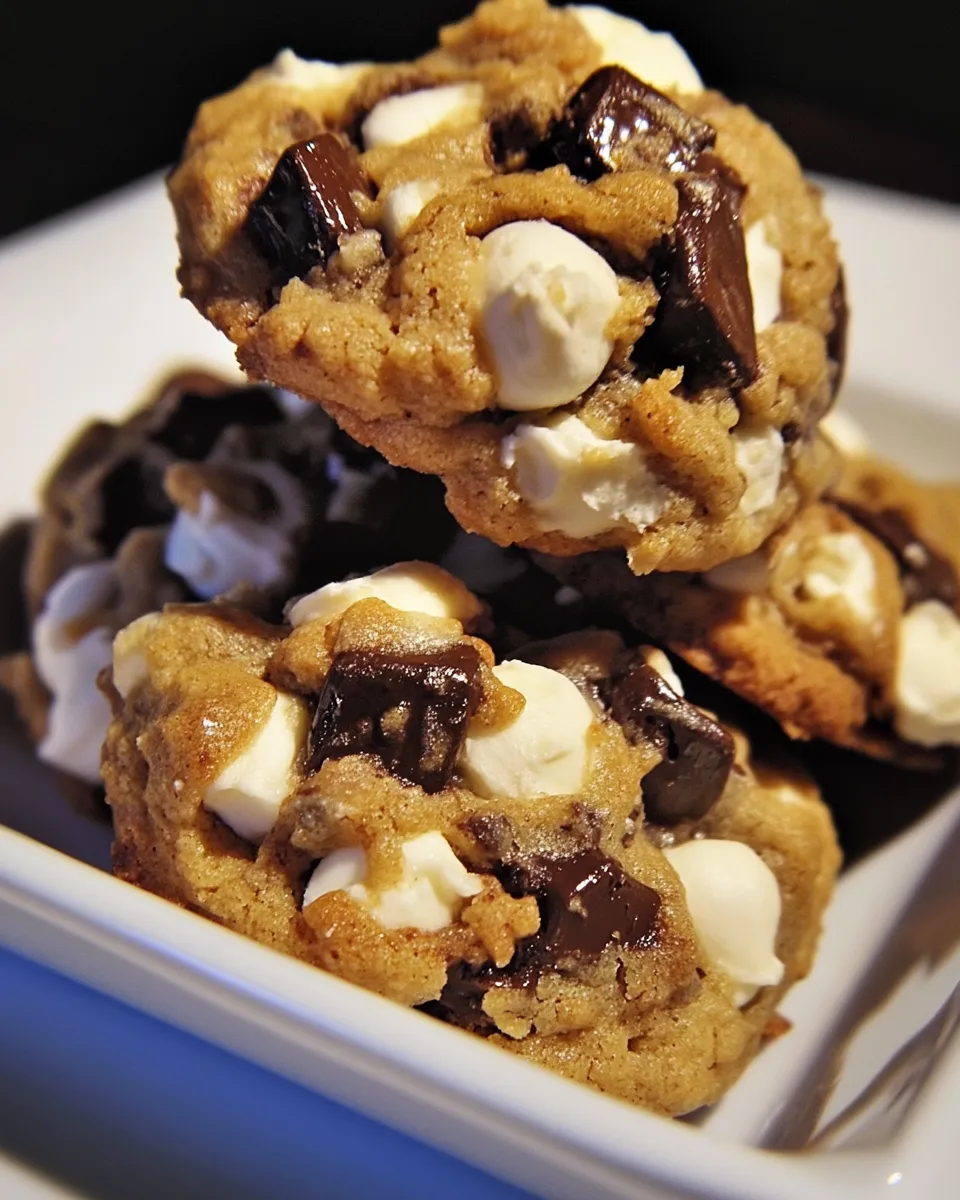 Easy Chewy Smores Cookies recipe photo