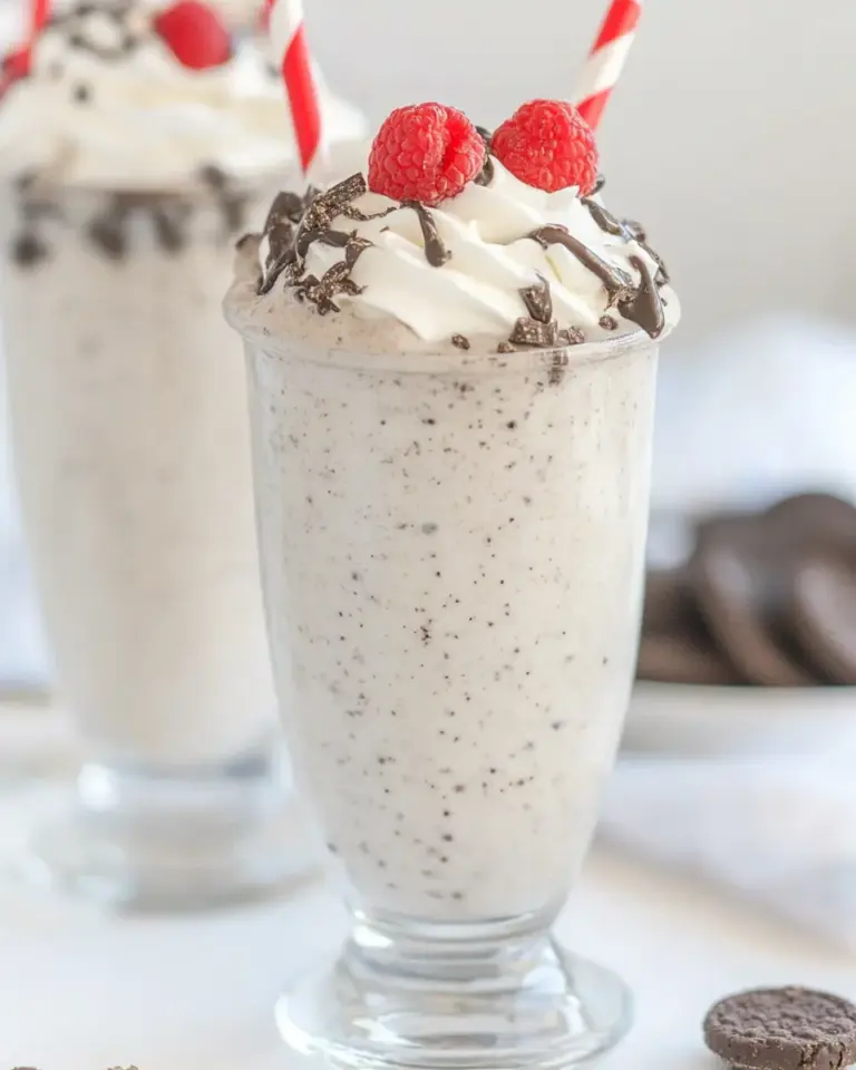 Homemade Chick-fil-A Cookies and Cream Milkshake photo