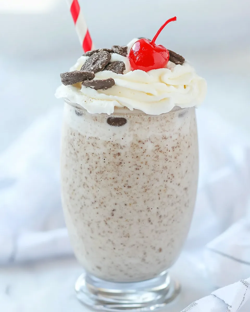 Delicious Chick-fil-A Cookies and Cream Milkshake shot