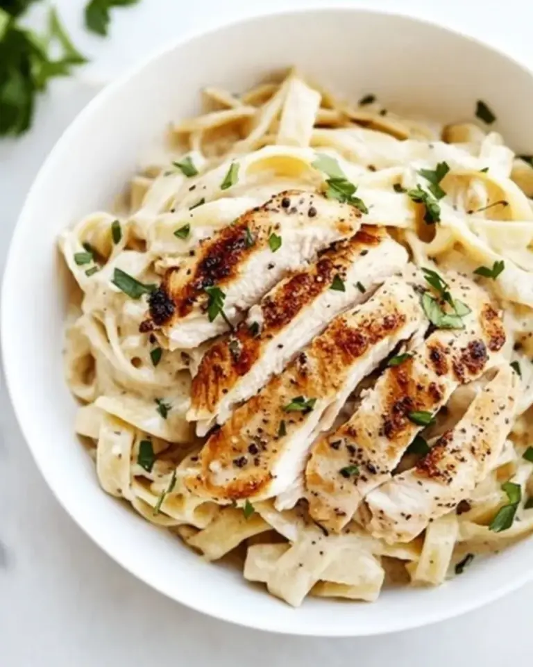 Homemade Chicken Alfredo recipe image