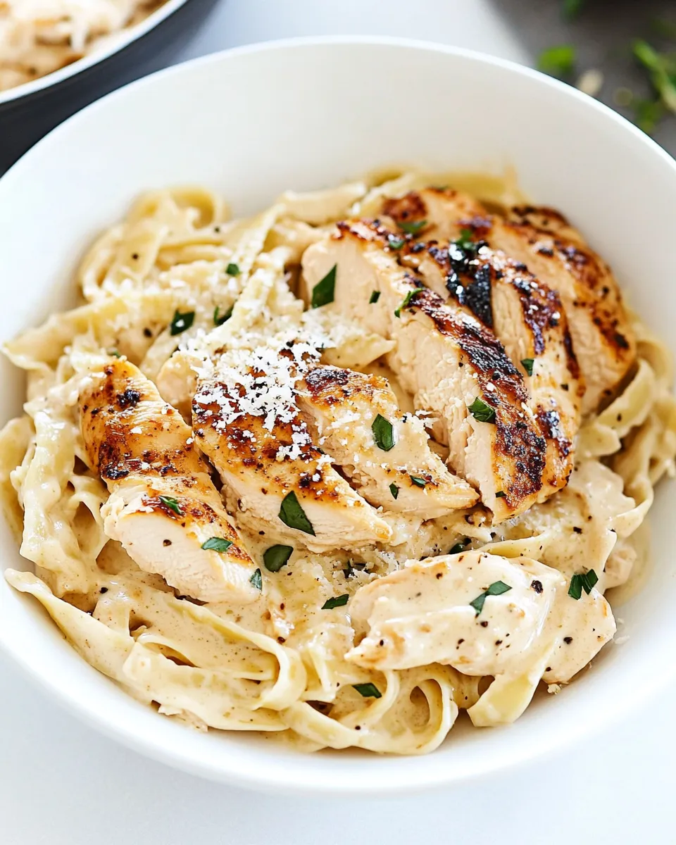 Easy Chicken Alfredo picture