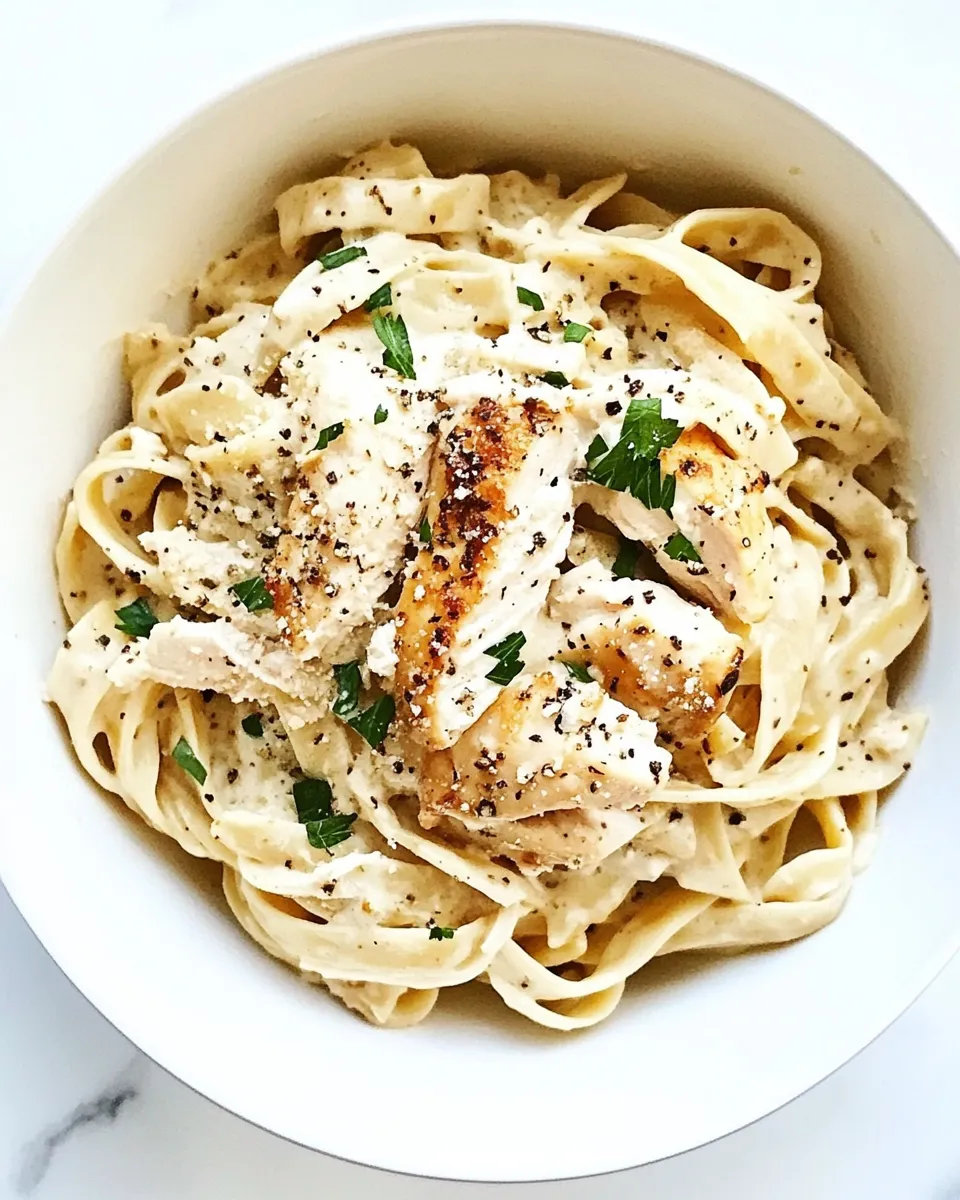 Delicious Chicken Alfredo photo