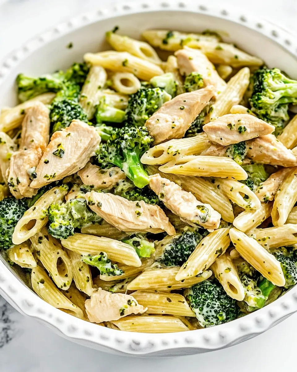 Delicious Chicken Broccoli Pasta image