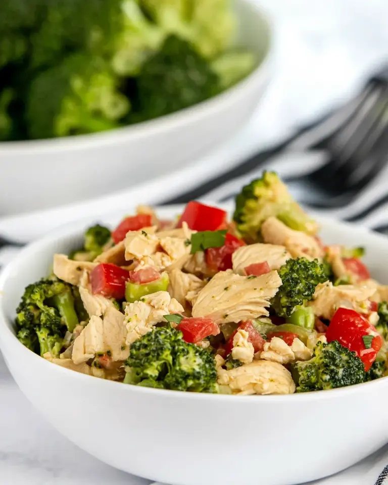 Homemade Chicken Broccoli Salad photo