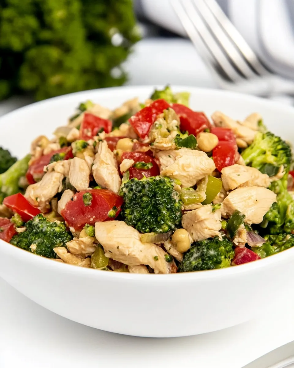 Easy Chicken Broccoli Salad picture