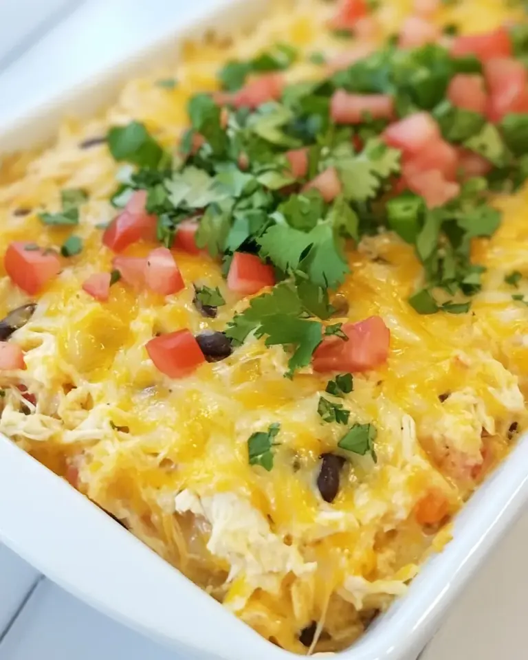 Homemade Chicken Burrito Casserole photo