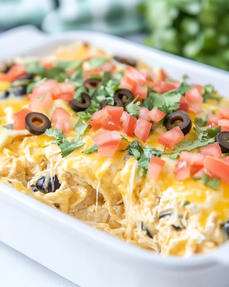 Classic Chicken Burrito Casserole image