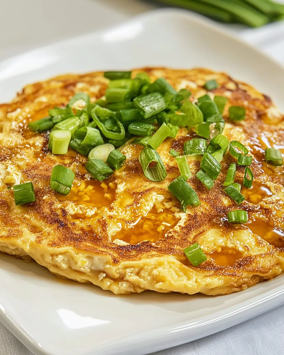 Classic Chicken Egg Foo Young image