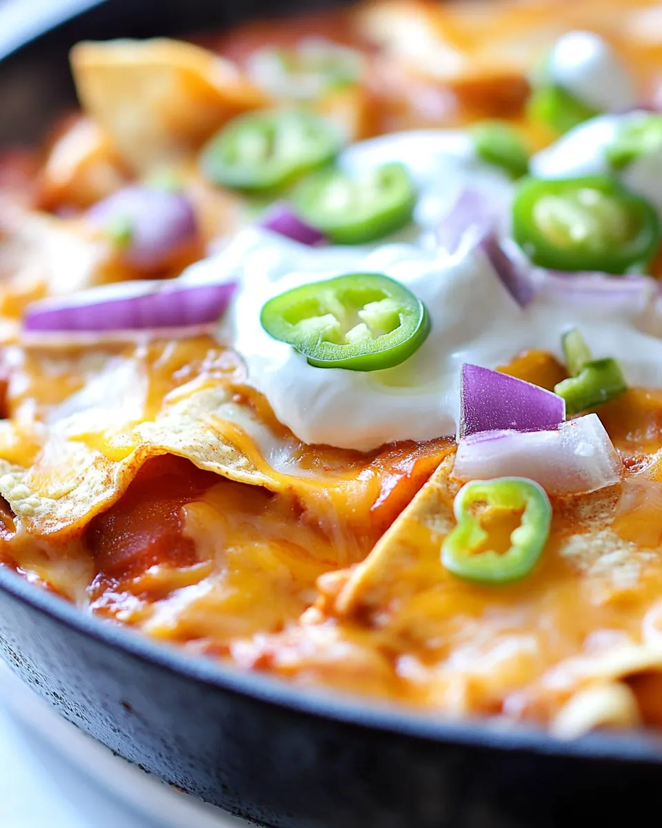 Classic Chicken Enchilada Skillet Recipe image