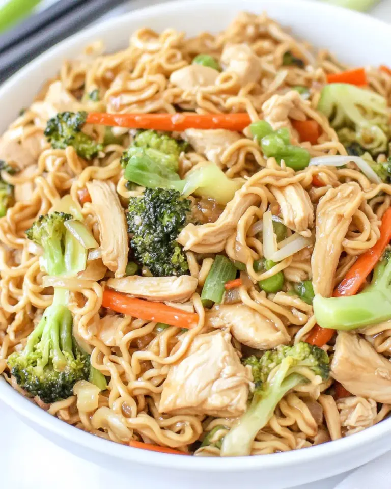 Homemade Chicken Ramen Stir-Fry image