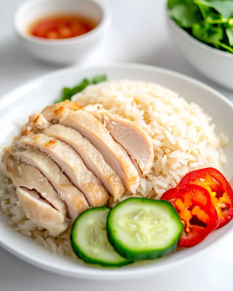 Delicious Chicken Rice dish photo