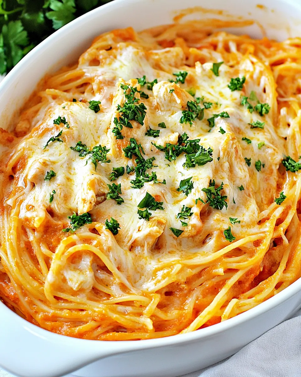 Classic Chicken Spaghetti Recipe with Rotel Tomatoes image