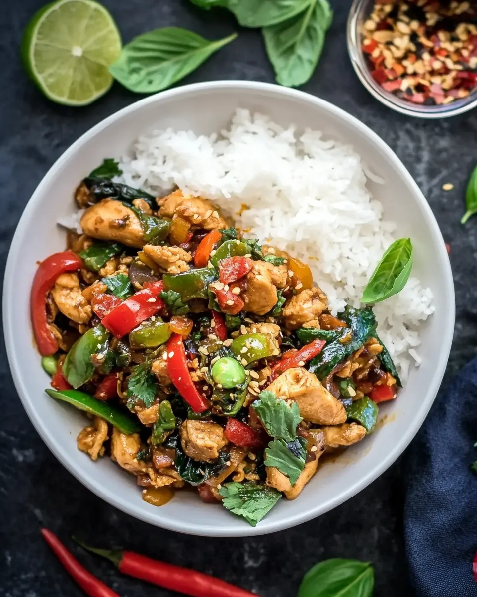 Easy Chicken Stir-Fry With Coriander And Spicy Sweet Sauce picture