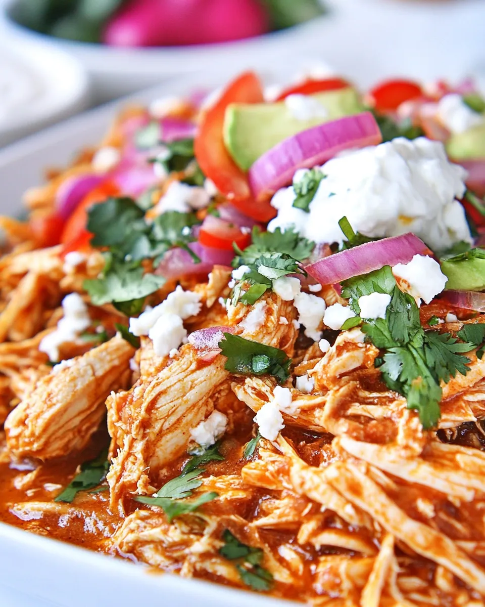 Classic Chicken Tinga Recipe image