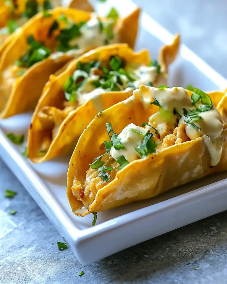 Homemade Chicken Wonton Tacos photo