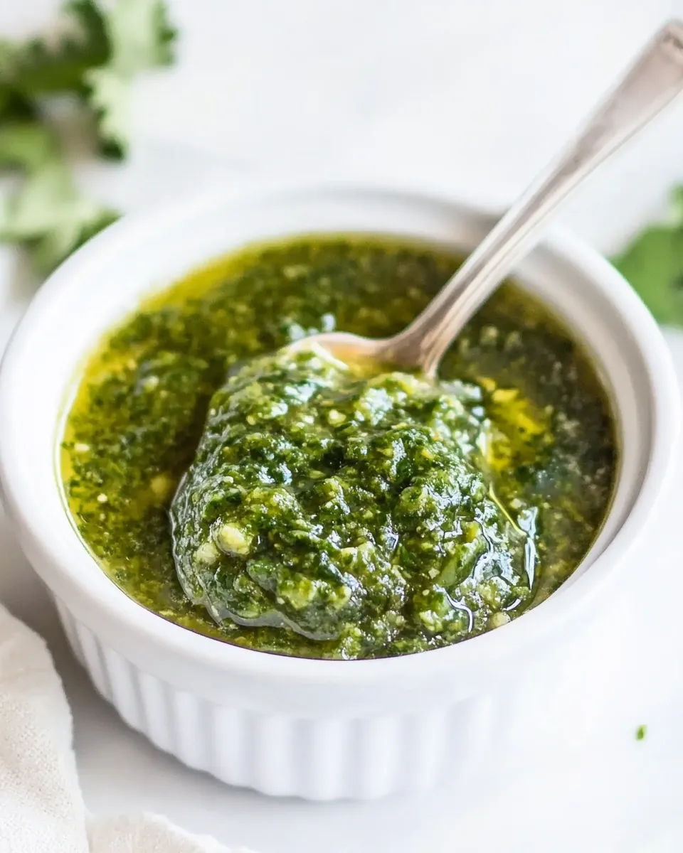 Easy Chimichurri Sauce Recipe picture