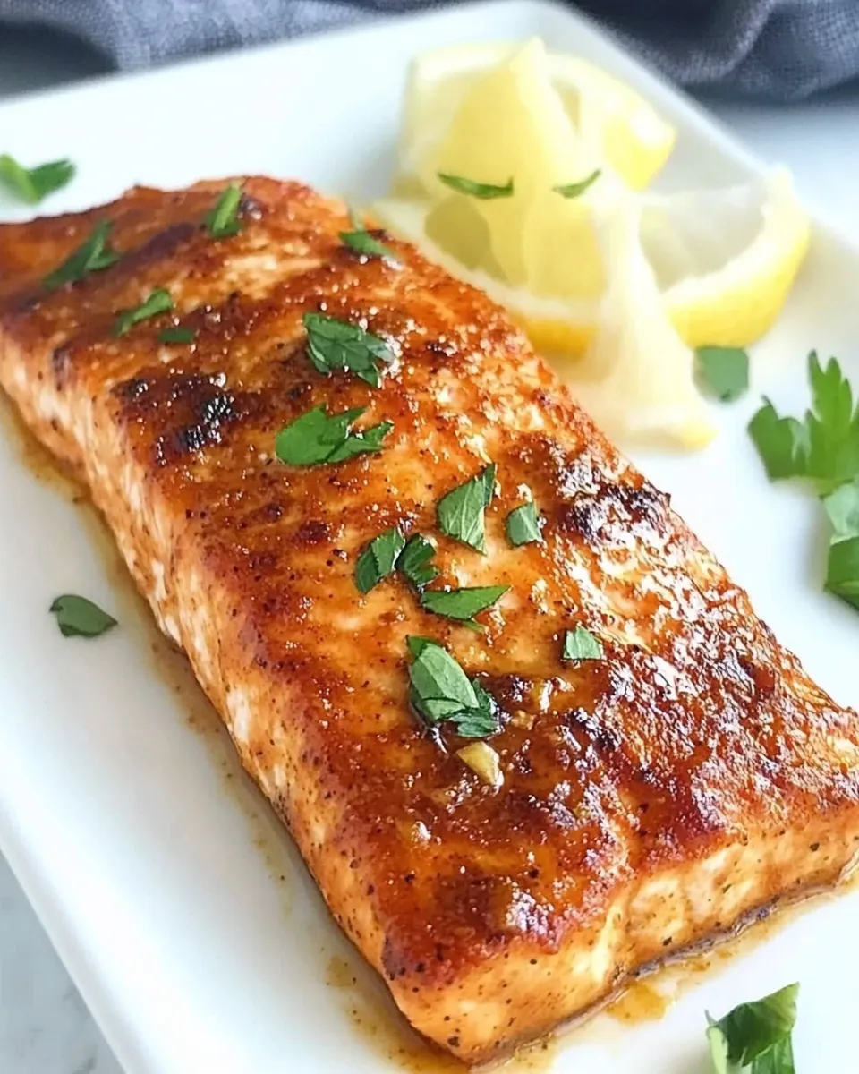 Delicious Chipotle Salmon shot