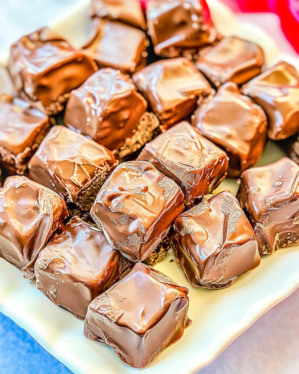 Classic Chocolate-Covered Sponge Candy photo