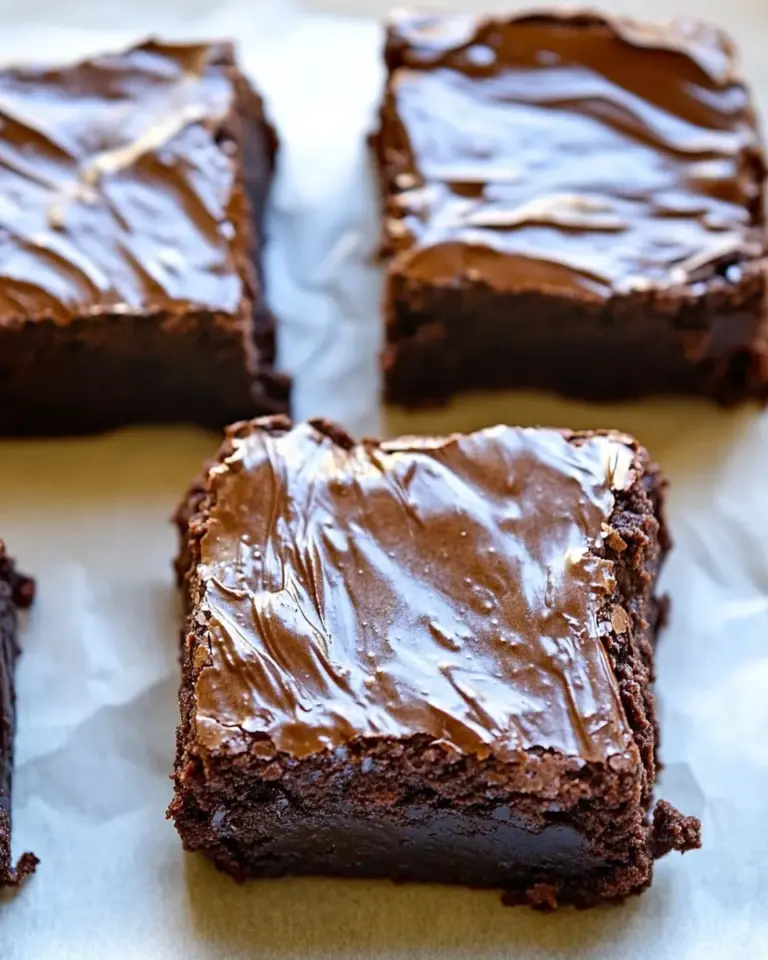 Homemade Chocolate Chickpea Brownies photo