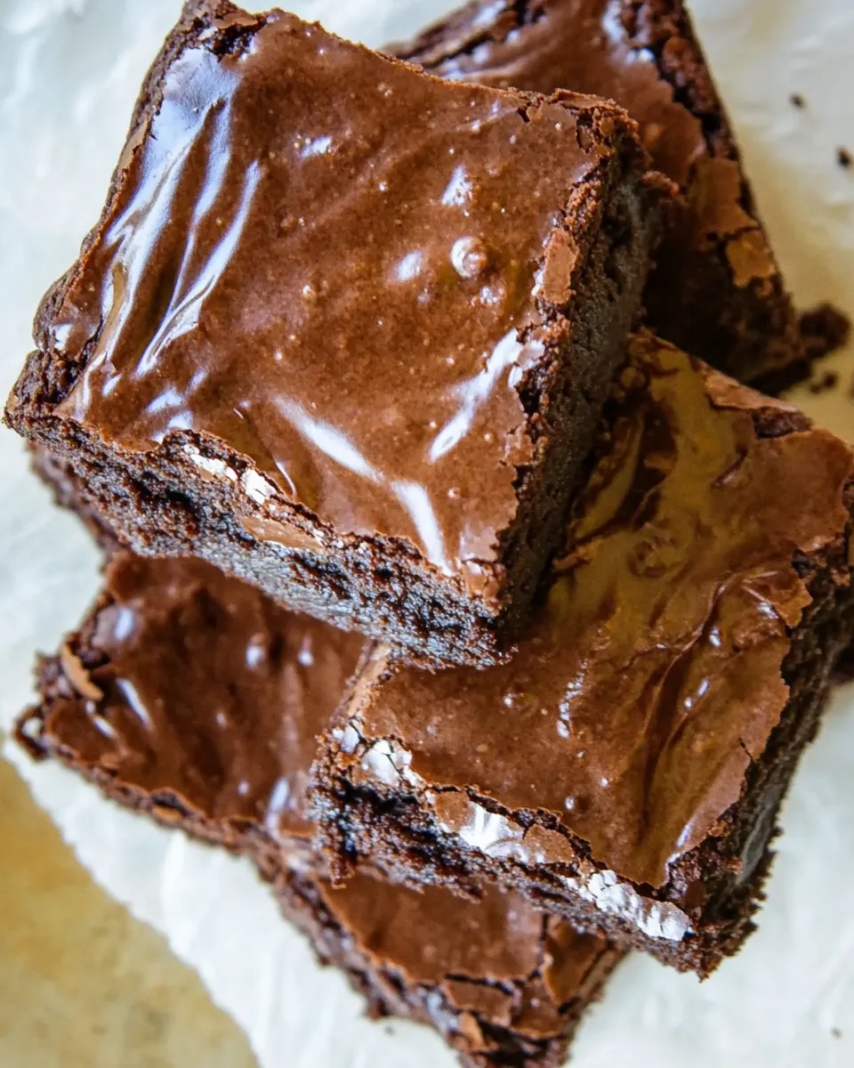 Classic Chocolate Chickpea Brownies image