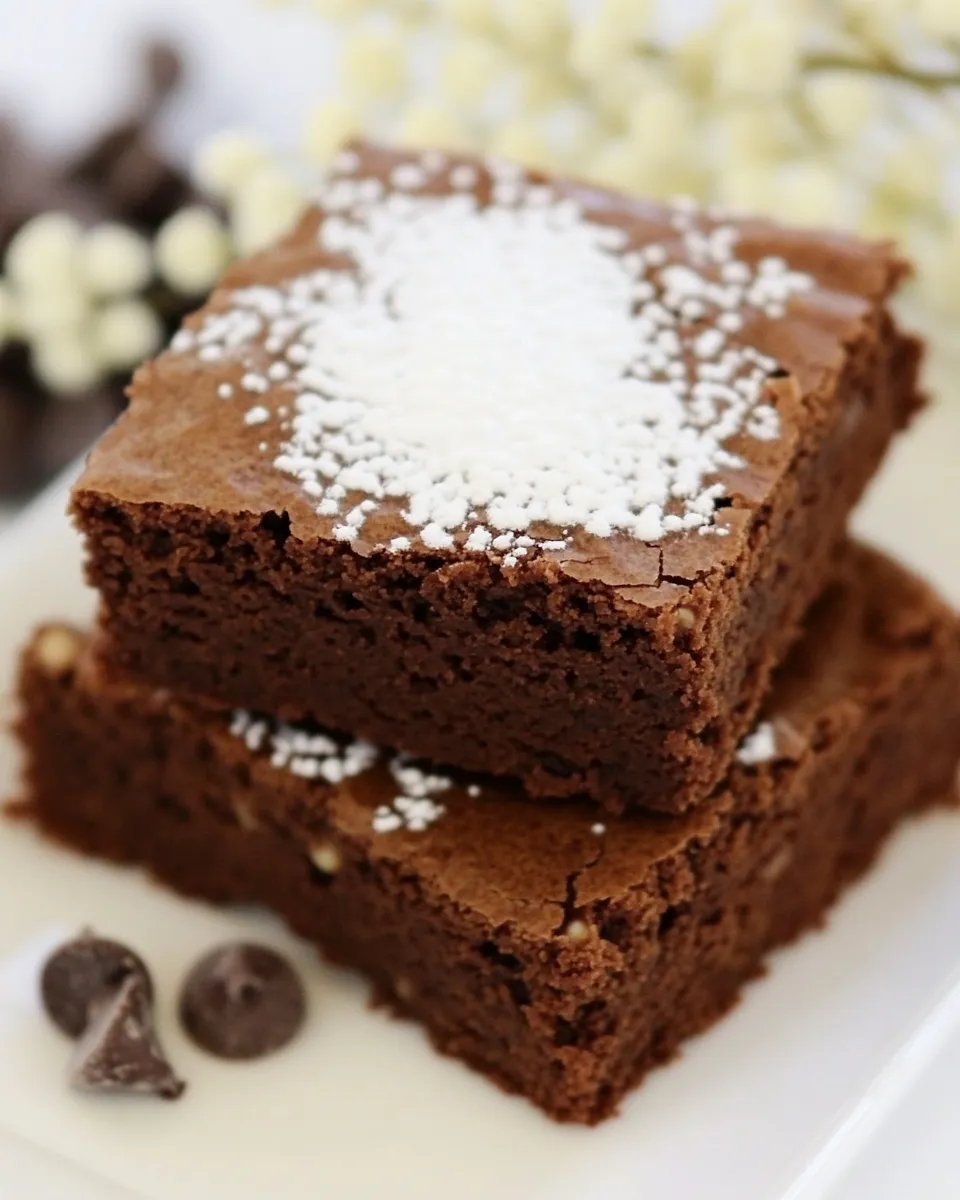Homemade Chocolate Chip Brownies picture