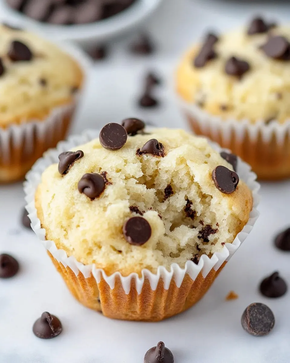 Easy Chocolate Chip Coconut Muffins picture