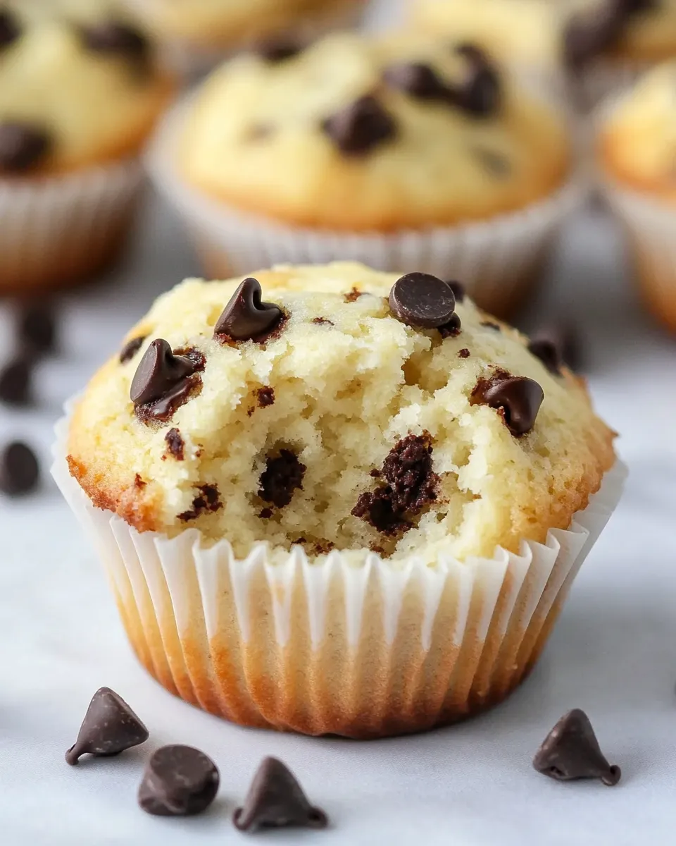 Best Chocolate Chip Coconut Muffins shot