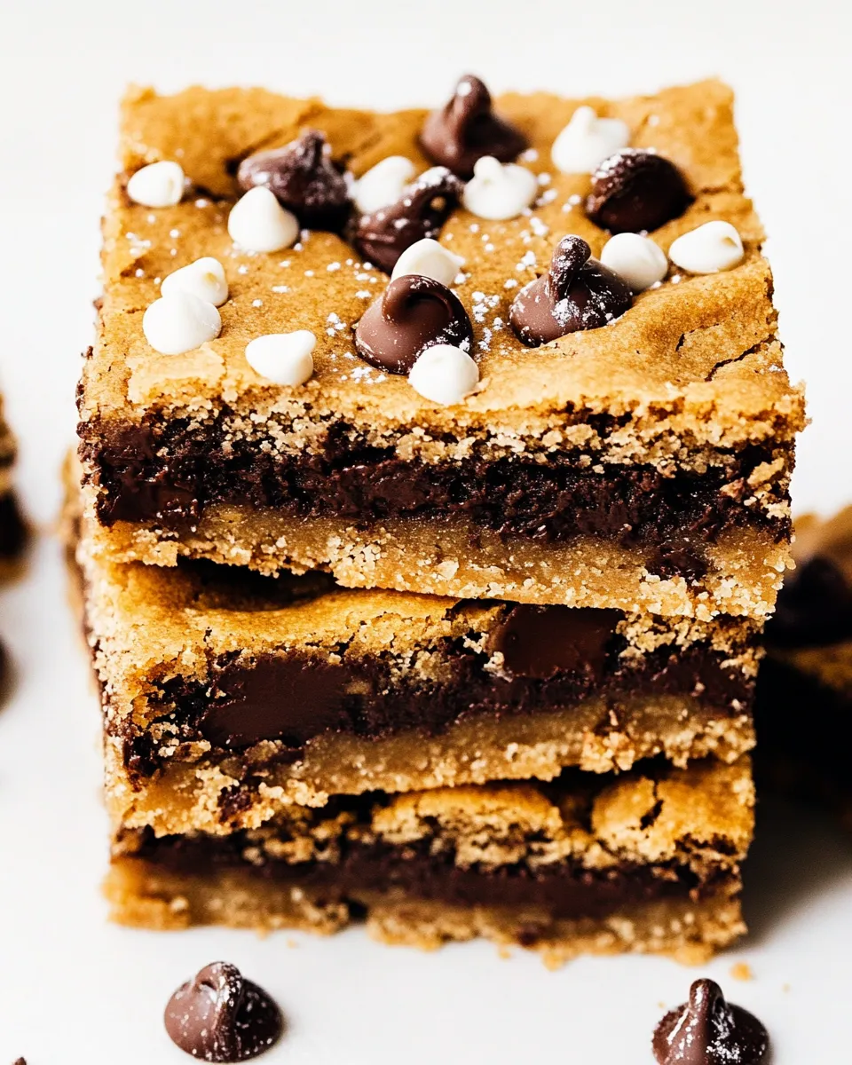 Homemade Chocolate Chip Cookie Bars Recipe photo