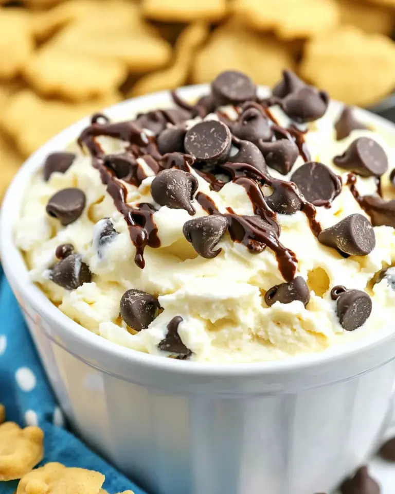 Homemade Chocolate Chip Cookie Dough Dip photo