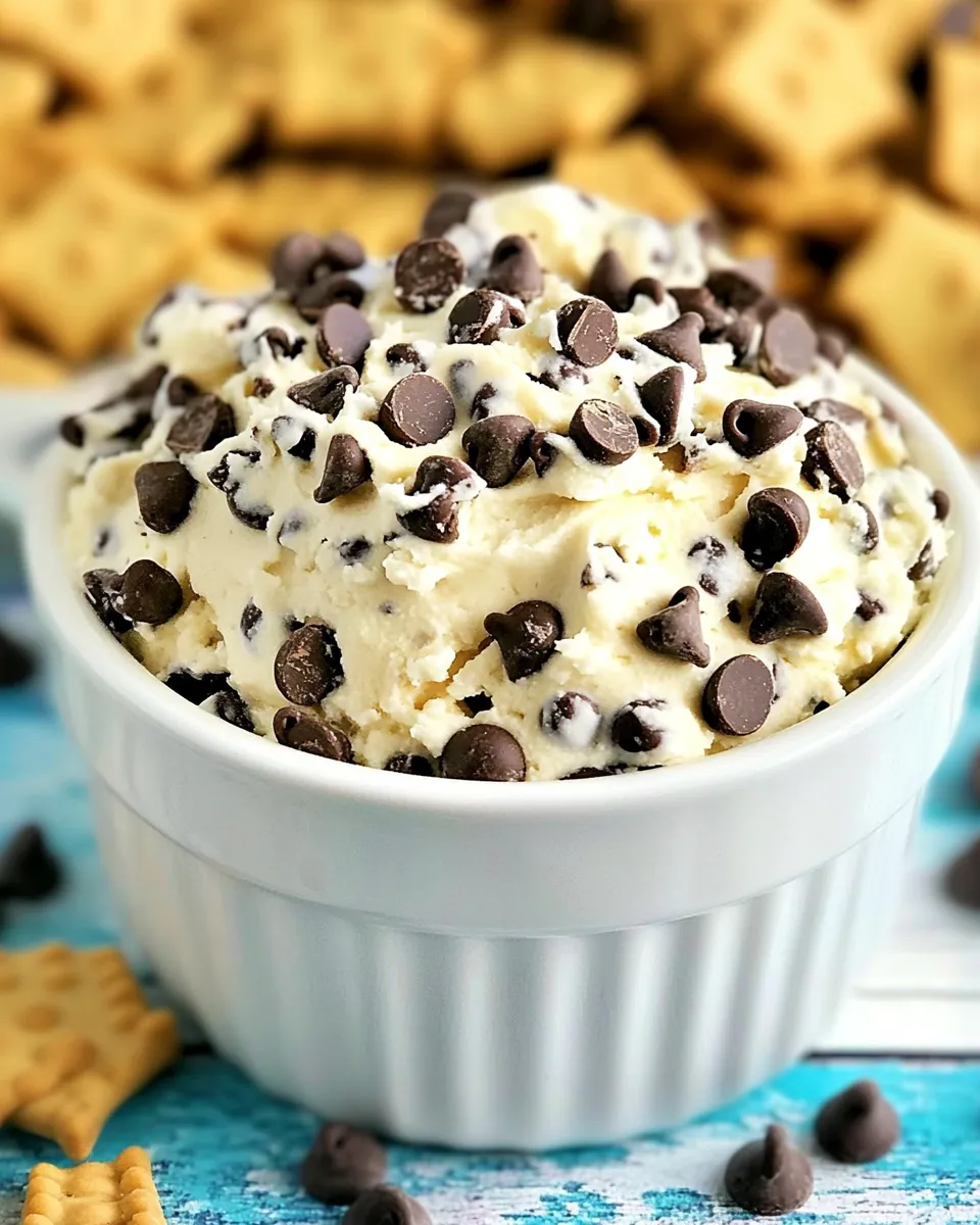 Classic Chocolate Chip Cookie Dough Dip image