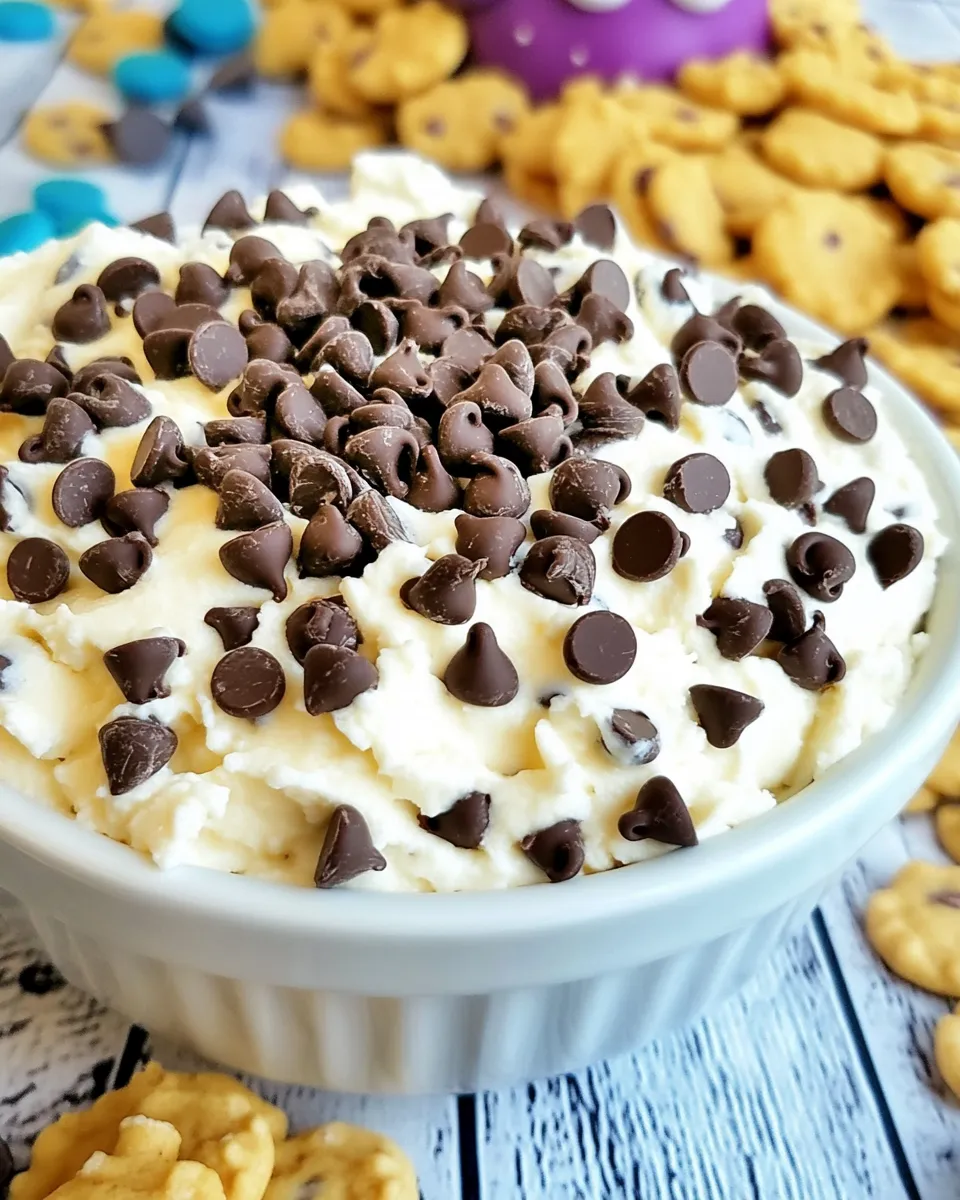 Easy Chocolate Chip Cookie Dough Dip picture