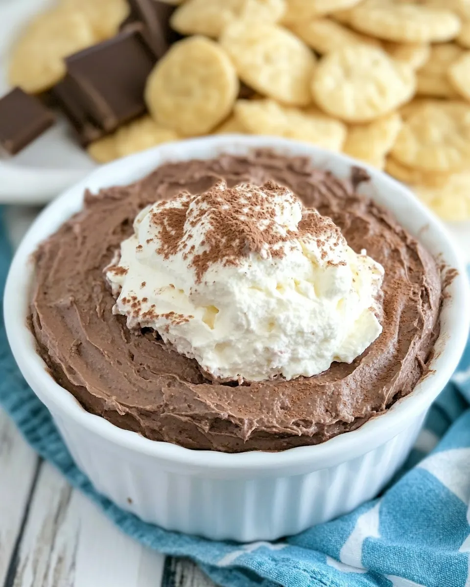 Classic Chocolate Cream Pie Dip photo