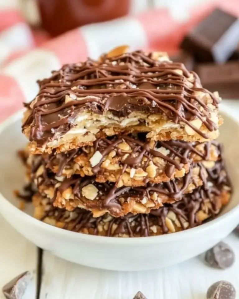 Easy Chocolate Florentine Cookies photo